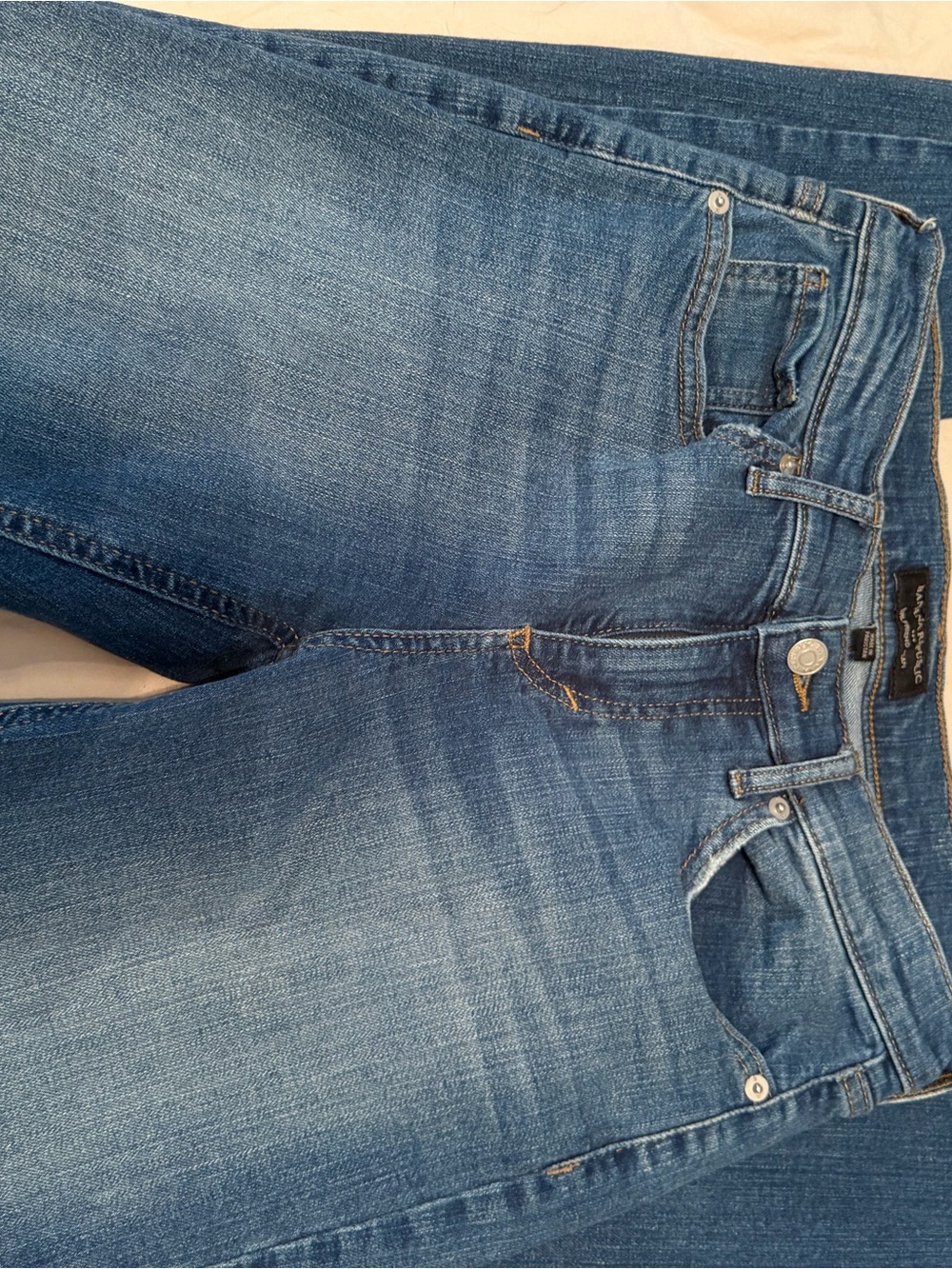 Banana Republic Women's Straight Leg Blue Denim Jeans